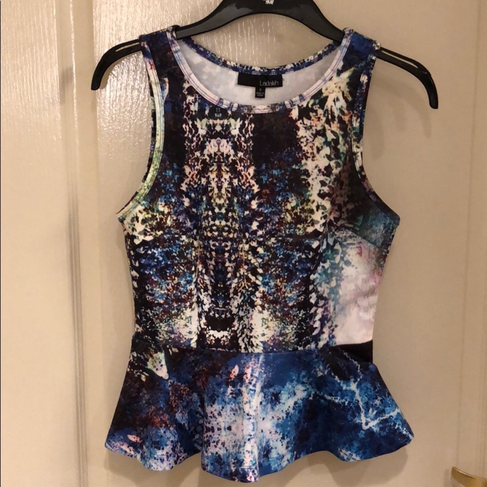 Ladakh Peplum Top sz small